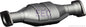 PT6042T-Catalyst-Type Approved for Peugeot 406 2.2 HDi Diesel 16V 2000-2003 HP 133 Coupe EURO 4   620mm