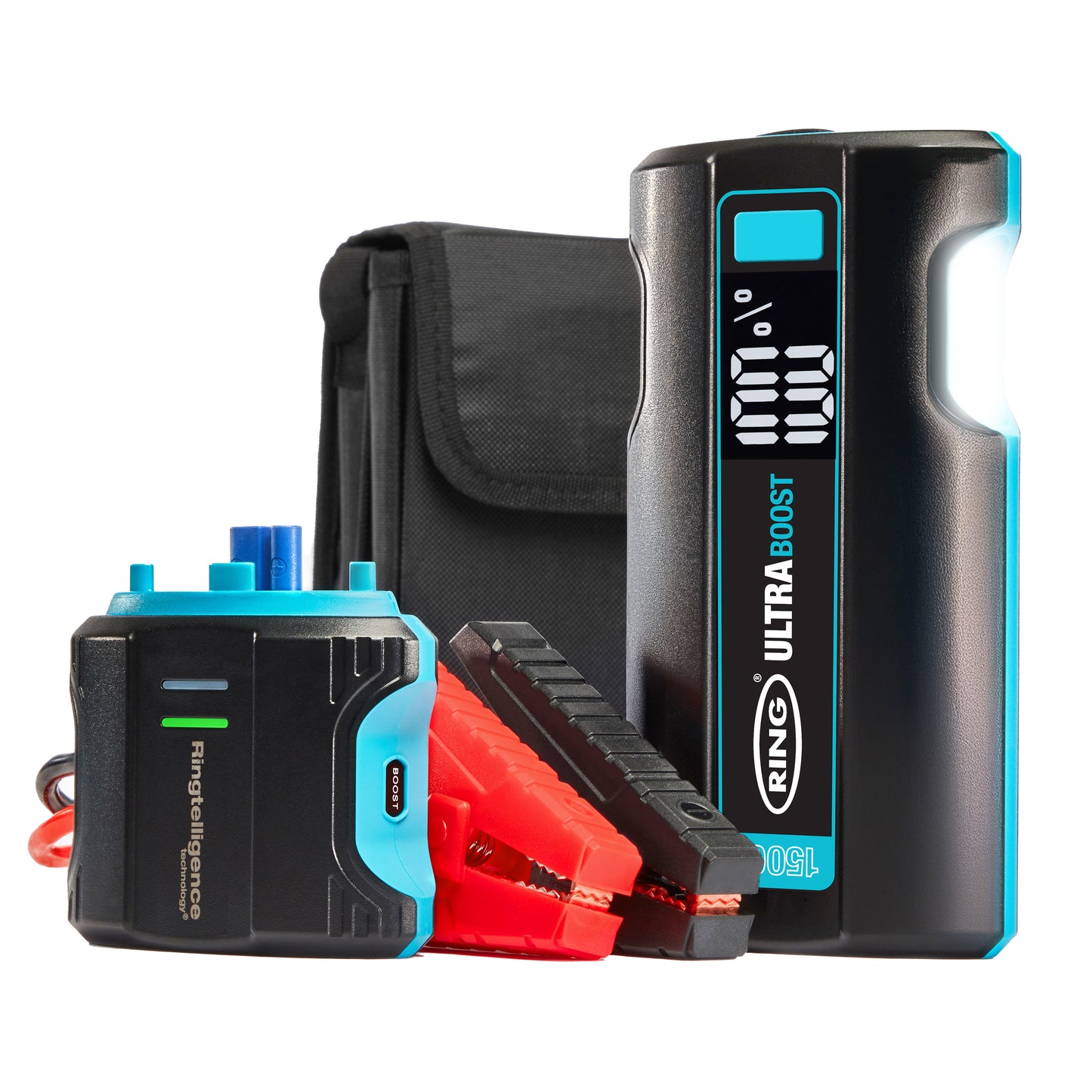 RING ULTRABOOST 1500 JUMP STARTER STARTS FLAT BATTERIES