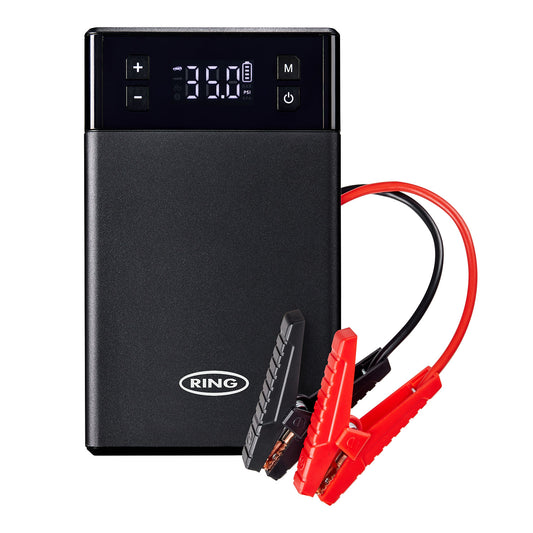 RING JUMPSTART 5-IN-1 CORDLESS TYRE INFLATOR & JUMP STARTER