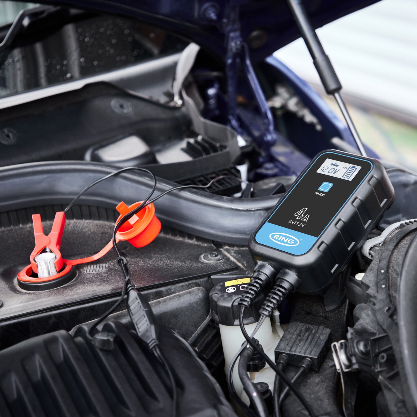 RING 4A SMARTCHARGE 4 CHARGER & MAINTAINER LITHIUM BATTERY COMPATIBLE