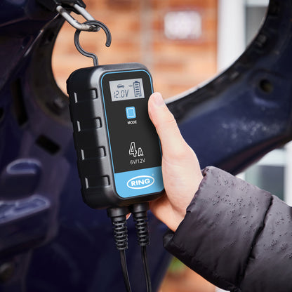 RING 4A SMARTCHARGE 4 CHARGER & MAINTAINER LITHIUM BATTERY COMPATIBLE