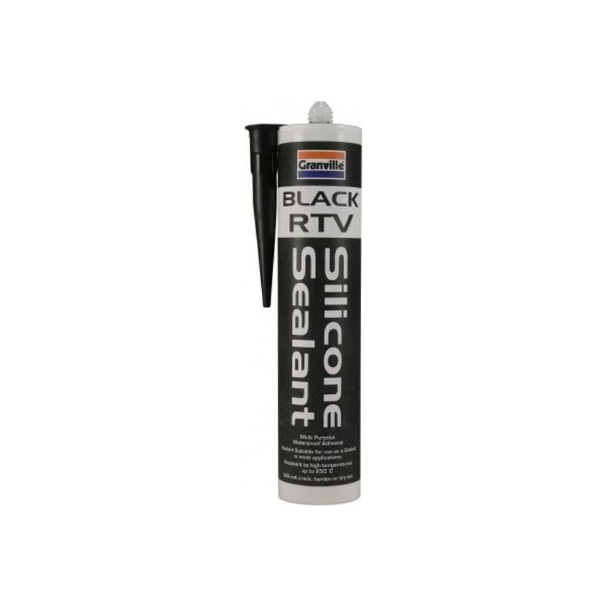 GRANVILLE BLACK RTV SILICONE SEALANT 310ML
