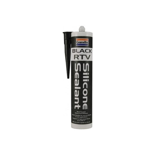 GRANVILLE BLACK RTV SILICONE SEALANT 310ML