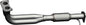 EGM428-Exhaust Pipe-Front for Vauxhall Astra G 1.8 Petrol\LPG 16V 2002-2004 HP 125 Estate    1300mm