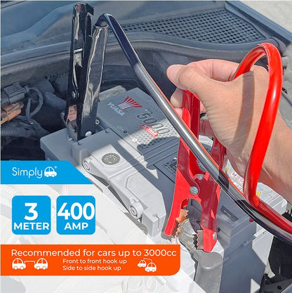 SIMPLY 400AMP PROFESSIONAL JUMP LEADS
