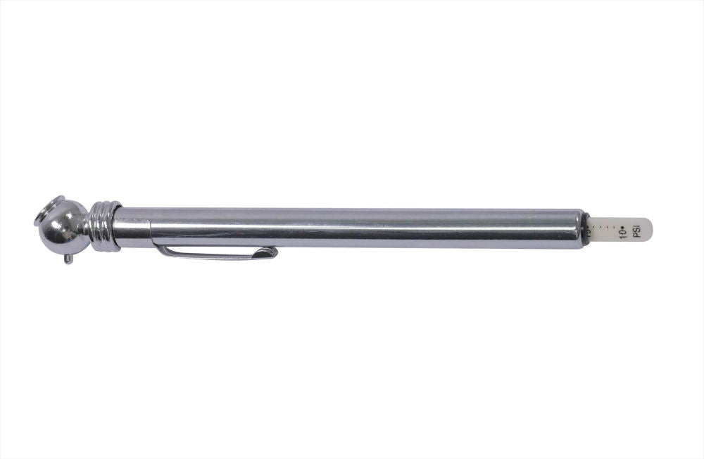 STREETWIZE CHROME-BLUE PENCIL TYRE GAUGE