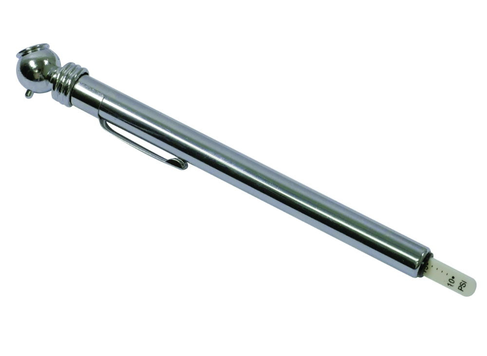 STREETWIZE CHROME-BLUE PENCIL TYRE GAUGE