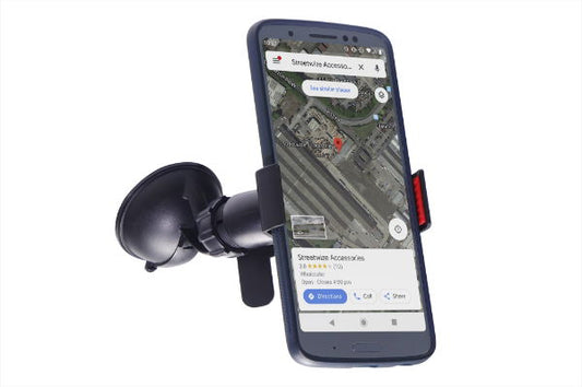 STREETWIZE UNIVERSAL STRONG CLIP SUCTION MOUNT GADGET HOLDER