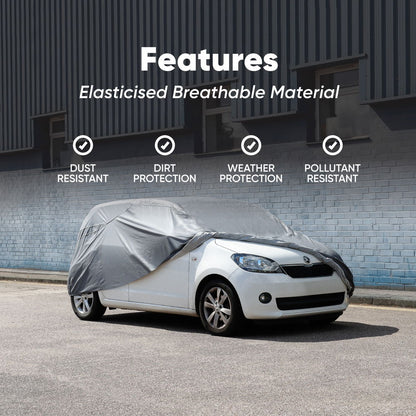 STREETWIZE WATER RESISTANT CAR COVER - SMALL