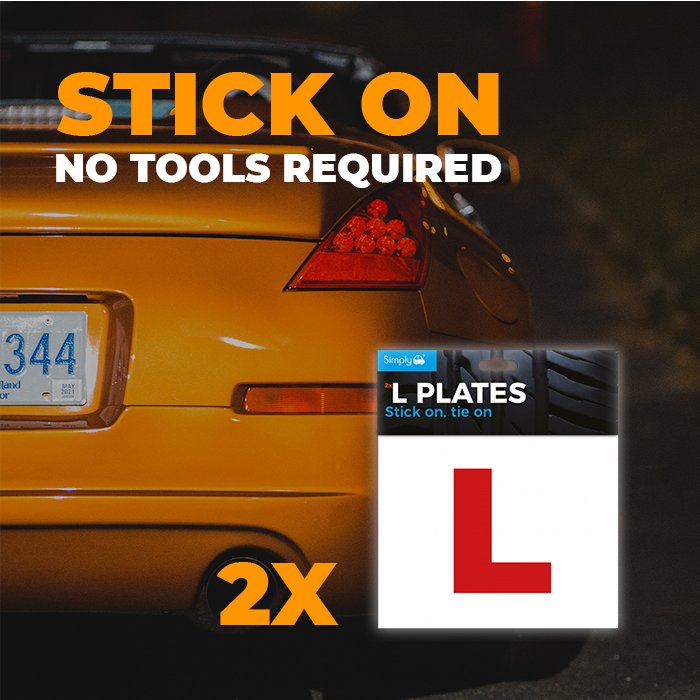 SIMPLY STICK AND TIE ON L PLATES