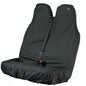 TOWN & COUNTRY VAN DOUBLE STRETCH SEAT COVER - BLACK