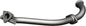 VX7507-Front Pipe for Vauxhall Vectra 1.9 CDTi Diesel 8V 2004-2009 HP 120 Hatchback    980mm