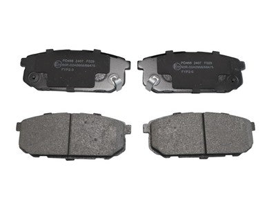 ROLLCO BRAKE PAD - VSPD488 for KIA-SORENTO I (JC) 3.3 V6 4WD 2007-2011