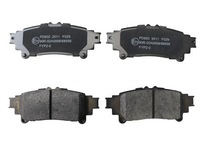 ROLLCO BRAKE PAD - VSPD500 for LEXUS- RC (_C1_) 200t (ASC10) from 2015 onwards