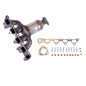 VX8051T-Catalyst-Type Approved for Vauxhall Vectra 1.7 TD Diesel 8V 1995-1996 HP 82 Saloon EURO 2   1250mm