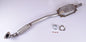 ST6031T-Catalyst-Type Approved for Volkswagen Golf 1.4 Petrol 16V 2006-2010 HP 81 Hatchback EURO 4   400mm