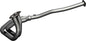 EVW895-Exhaust Pipe-Centre for Volkswagen Caddy Maxi 1.6 TDi Diesel 16V 2010-2017 HP 75 MPV    1450mm