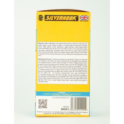 SILVERHOOK FIBREGLASS FILLER RESIN KIT