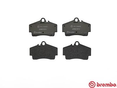 BREMBO BRAKE PAD FOR PORSCHE,  REAR P65008