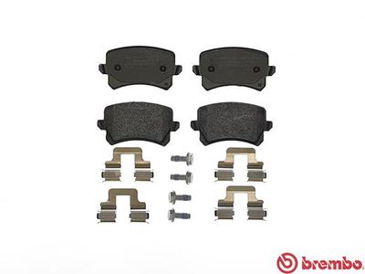 BREMBO BRAKE PAD FOR AUDI/AUDI (FAW)/BORGWARD/CHANGAN/GAC/HAVAL/JAC/QOROS/SEAT/SKODA (SVW)/VW/VW (FAW)/VW (SVW),  REAR