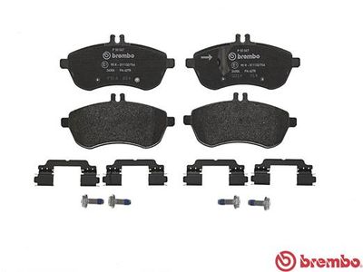 BREMBO BRAKE PAD FOR MERCEDES-BENZ/MERCEDES-BENZ (BBDC),  FRONT P50067