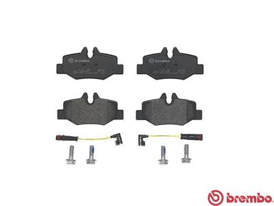 BREMBO BRAKE PAD FOR MERCEDES-BENZ/MERCEDES-BENZ (FJDA), REAR P50051