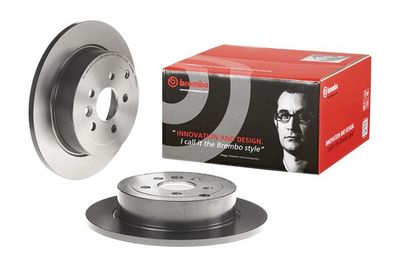 BREMBO BRAKE DISC FOR LAND ROVER, DIAMETER 302, REAR 08.9913.11