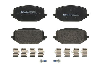 BREMBO BRAKE PAD FOR CITROËN/DS/FIAT/OPEL/PEUGEOT/VAUXHALL,  FRONT