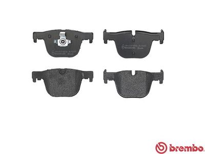 BREMBO BRAKE PAD FOR BMW/BMW (BRILLIANCE), REAR P06072