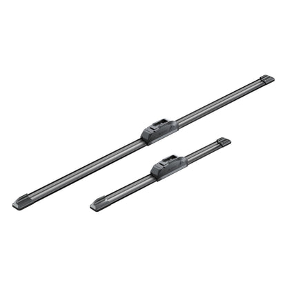 BOSCH WIPER - AEROTWIN RF FLAT BLADE SET 650/340 for Honda Jazz iVtec - 1.3 - 08-15 etc
