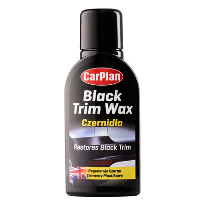 CARPLAN BLACK TRIM WAX 350ML