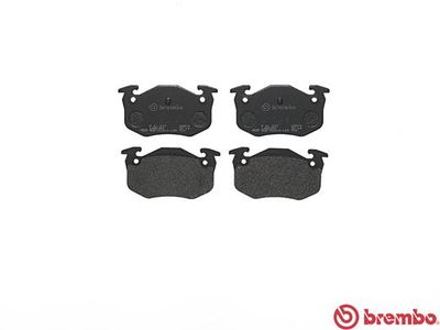 BREMBO BRAKE PAD FOR CITROËN/CITROËN (DF-PSA)/FENGSHEN/PEUGEOT/PEUGEOT (DF-PSA)/RENAULT,  REAR