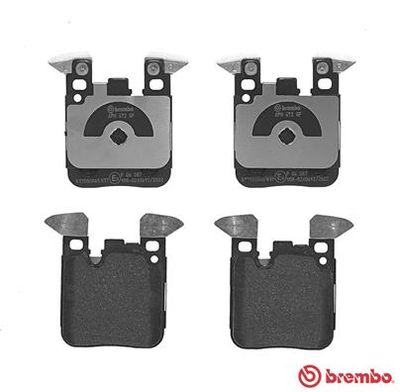BREMBO BRAKE PAD FOR BMW/BMW (BRILLIANCE), REAR P06087