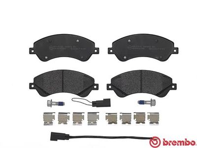 BREMBO BRAKE PAD FOR FORD/FORD AUSTRALIA, FRONT P24065