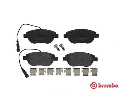 BREMBO BRAKE PAD FOR ABARTH/FIAT/OPEL/VAUXHALL, FRONT