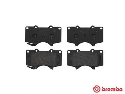 BREMBO BRAKE PAD FOR LEXUS/TOYOTA/TOYOTA (FAW),  FRONT