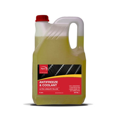 APEC ULTRA LONGLIFE YELLOW CONCENTRATE COOLANT & ANTIFREEZE - YELLOW