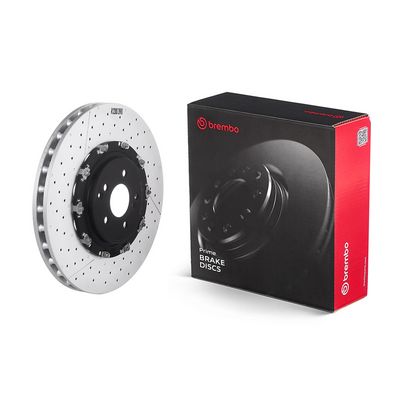 BREMBO BRAKE DISC FOR MERCEDES-BENZ, DIAMETER 390, FRONT 09.9313.33