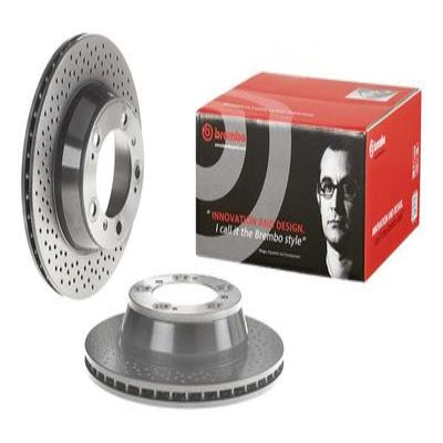 BREMBO BRAKE DISC FOR PORSCHE, DIAMETER 299, REAR 09.6665.11