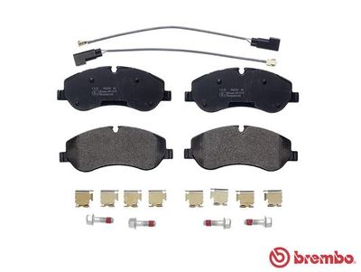 BREMBO BRAKE PAD FOR FORD/FORD AUSTRALIA, FRONT P24152
