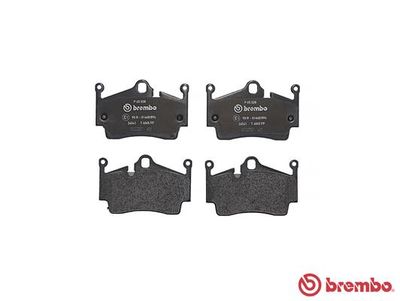 BREMBO BRAKE PAD FOR PORSCHE,  REAR P65028
