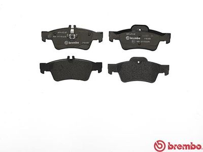 BREMBO BRAKE PAD FOR BRABUS/MERCEDES-BENZ/MERCEDES-BENZ (BBDC), REAR