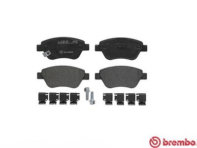 BREMBO BRAKE PAD FOR FIAT/GERMAN E CARS/OPEL/VAUXHALL,  FRONT