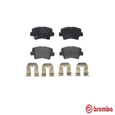 BREMBO BRAKE PAD FOR BAIC/DODGE/HYUNDAI/HYUNDAI (BEIJING)/INOKOM/KIA/KIA (DYK)/NAZA/SSANGYONG, REAR