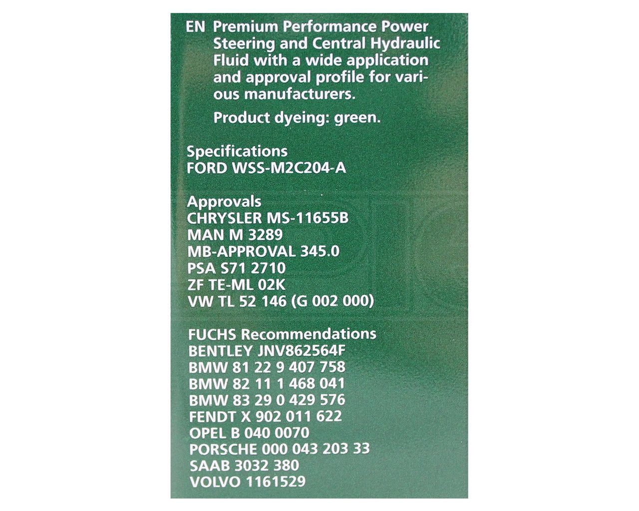FUCHS TITAN CHF 11S