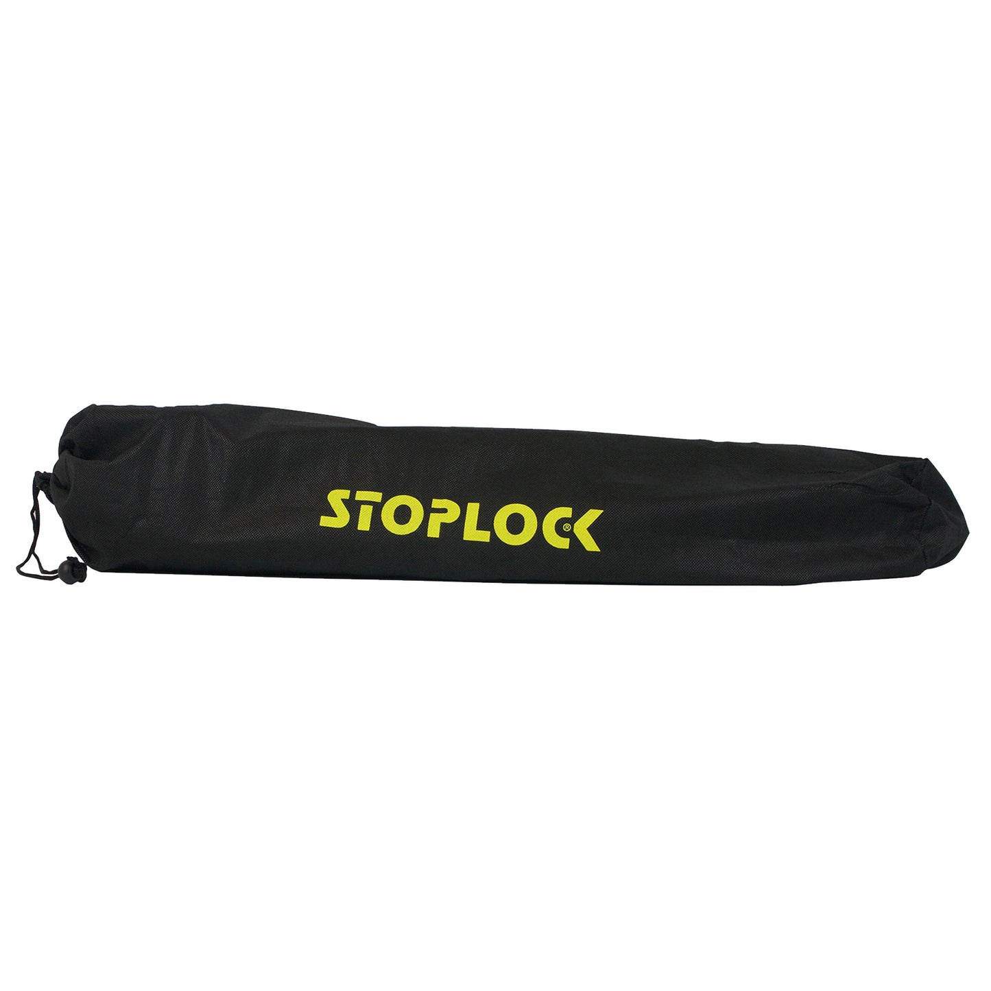 STOPLOCK PRO ELITE CAR STEERING WHEEL LOCK - SAFE SECURE HEAVY DUTY ANTI-THEFT BAR - UNIVERSAL FIT - INCLUDES 2 KEYS AND CARRY BAG, BLACK/YELLOW, 1 UNIT