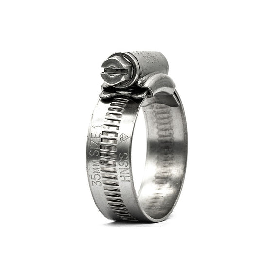 WOTNOTS STAINLESS STEEL HOSE CLIPS 16-25MM 2 PACK