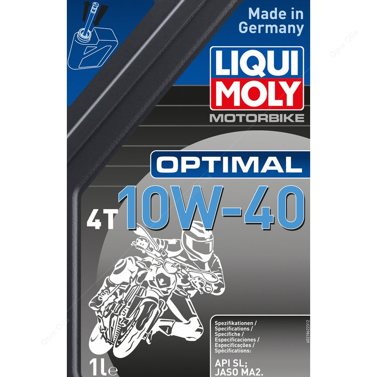 LIQUI MOLY MOTORBIKE OPTIMAL 4T 10W-40 4L