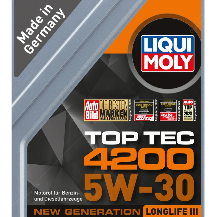 LIQUI MOLY TOP TEC 4200 5W-30 NEW GENERATION