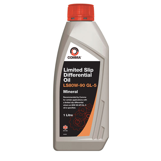 COMMA LS80W-90 GL-5 (LS80W90 GL-5 LIMITED SLIP DIFFERENTIAL OIL)